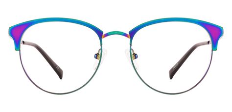 iridescent eyeglasses frames.